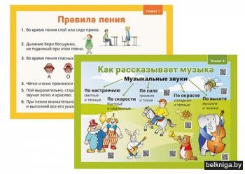 Музыка. 1 кл. Демонстрационные плакаты (