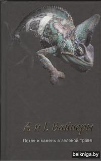 Петля и камень в зеленой траве